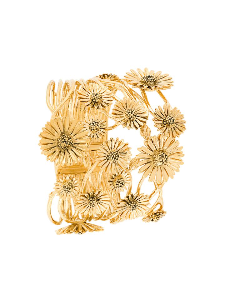 Aurelie Bidermann Athina Cuff Bracelet - Metallic