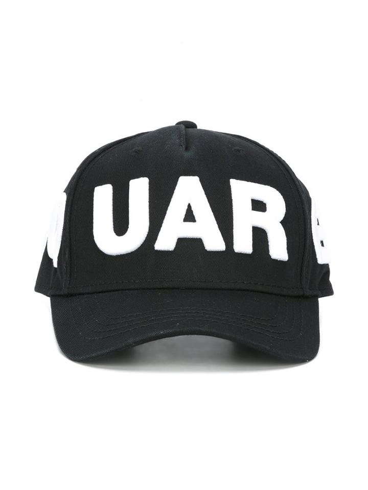 Dsquared2 Kids Logo Embossed Cap, Boy's, Black