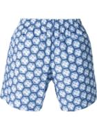 Alexander Mcqueen Honeycomb Skull Swim Shorts