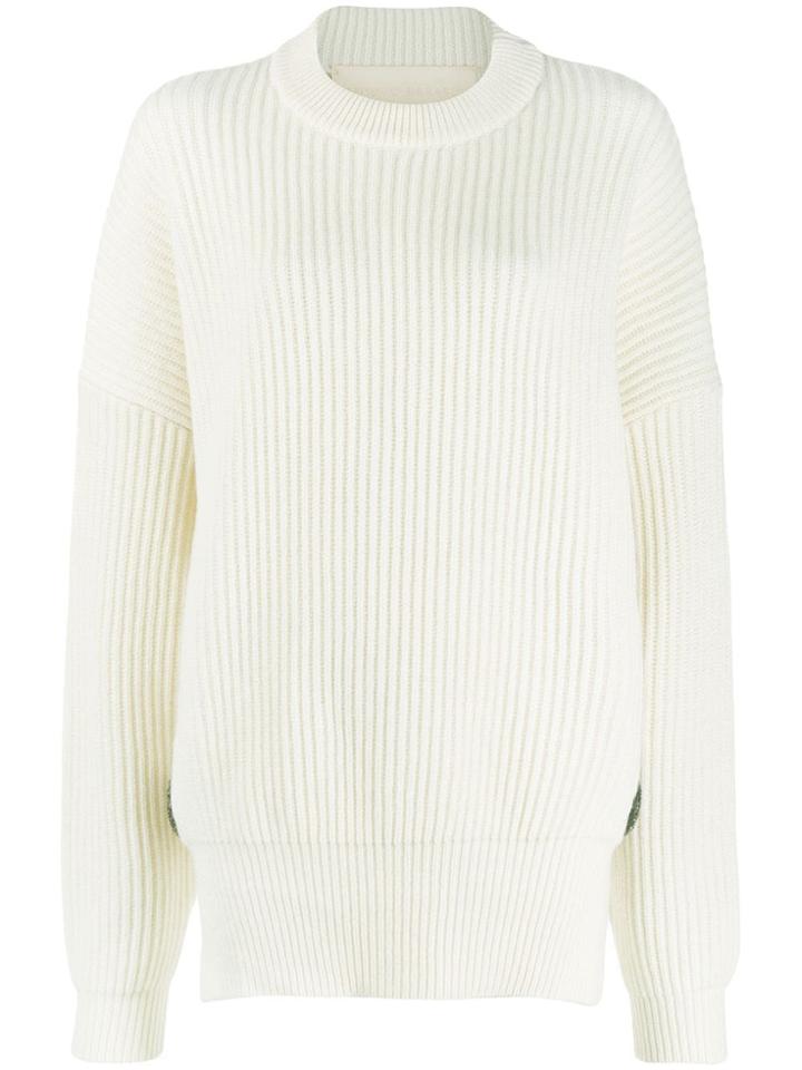 Antonio Berardi Ribbed Jumper - Neutrals
