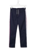 Tommy Hilfiger Junior Teen Logo Stripe Track Pants - Blue