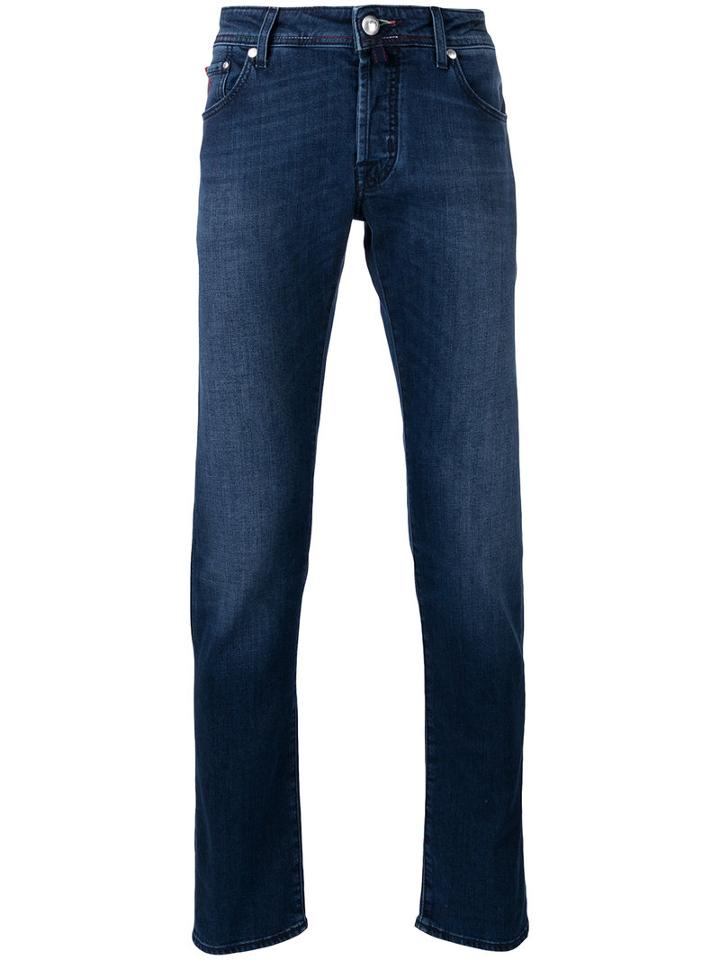 Jacob Cohen - Comfort Flag Jeans - Men - Cotton/spandex/elastane - 31, Blue, Cotton/spandex/elastane
