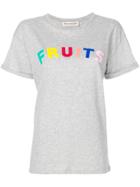 Être Cécile Fruit T-shirt - Grey