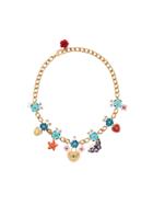 Dolce & Gabbana Charm Pendant Necklace - Multicolour