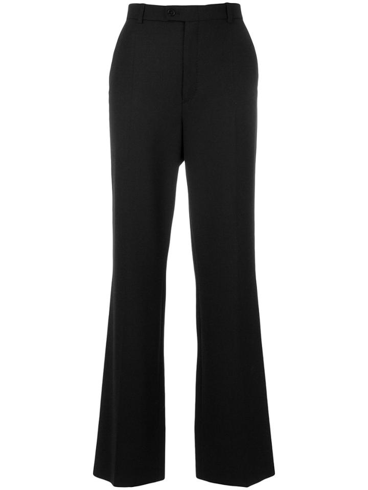 Joseph Wide-leg Trousers - Black