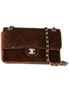 Chanel Vintage Chained Flap Shoulder Bag - Brown