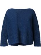 Daniela Gregis Boat Neck Sweater - Blue