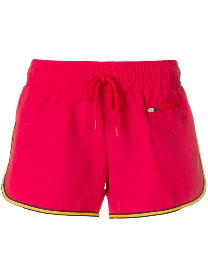 Perfect Moment Rainbow Shorts - Red