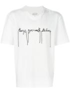 Maison Margiela Stitch Embellished T-shirt - White