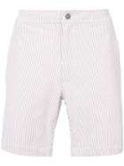 Onia - Striped Calder Trunks 7.5 - Men - Nylon/spandex/elastane - 32, Red, Nylon/spandex/elastane