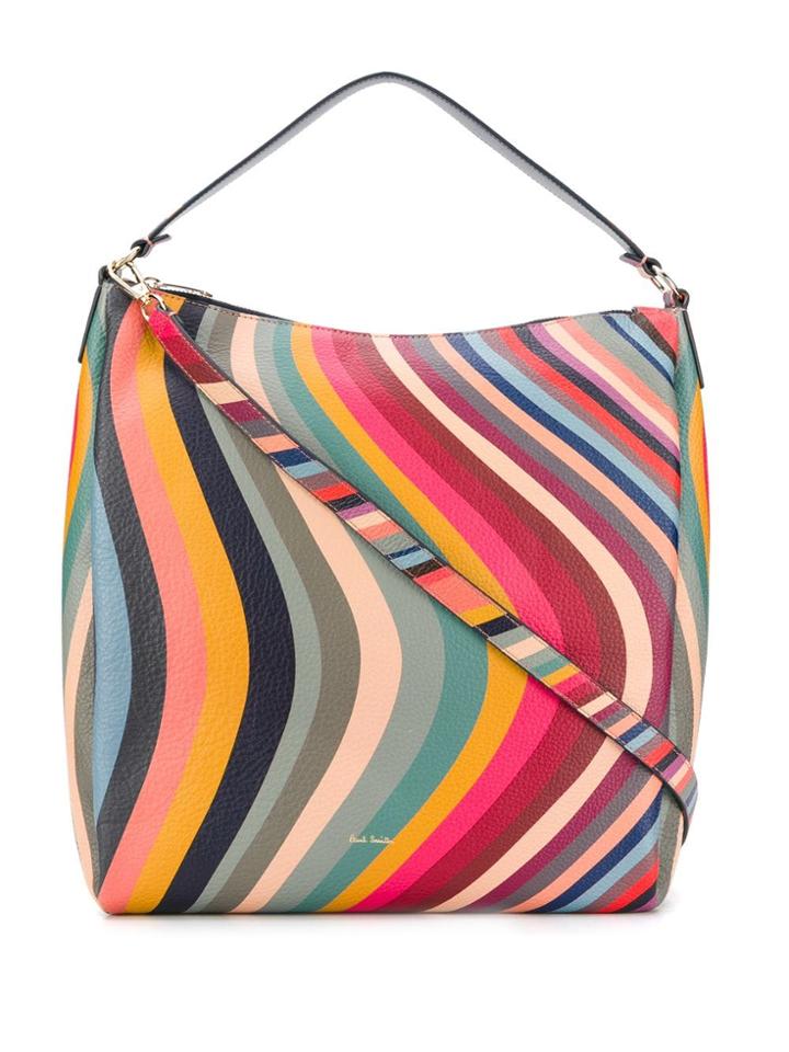 Paul Smith Swirl Print Hobo Bag - Pink