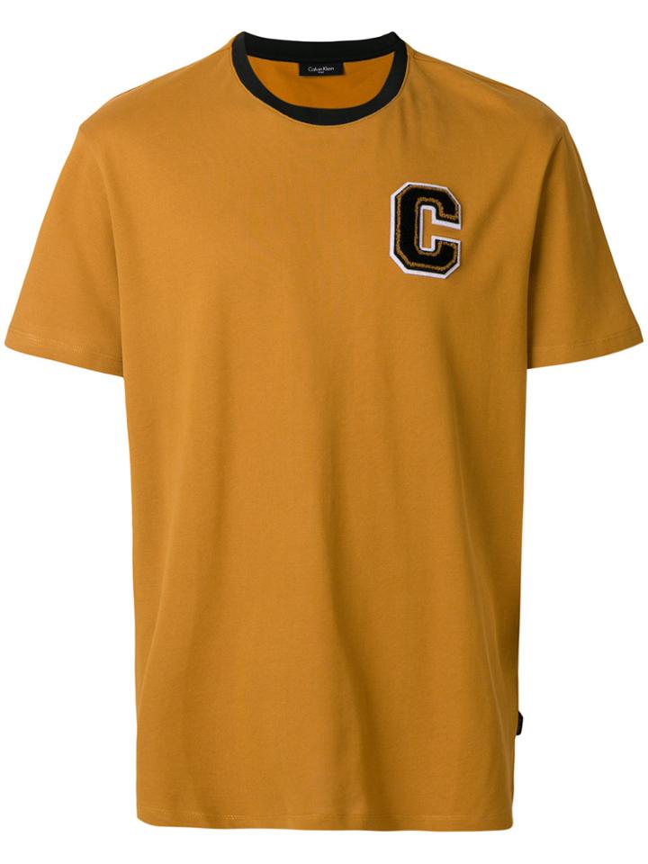 Calvin Klein Loose Fit T-shirt - Brown