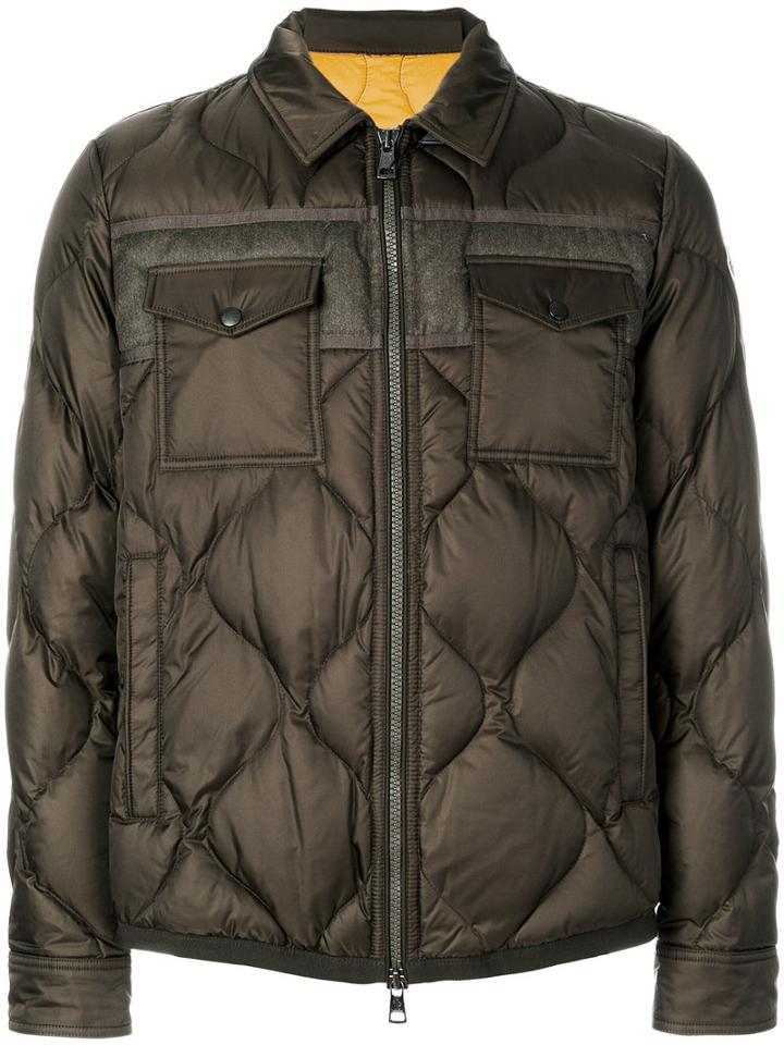 Moncler - Luberon Quilted Jacket - Men - Polyamide/goose Down - 5, Green, Polyamide/goose Down