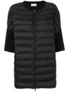 Moncler Wool-panelled Jacket - Black