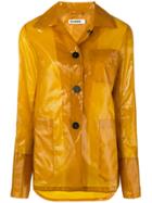 Jil Sander Vinyl Rain Coat - Yellow & Orange