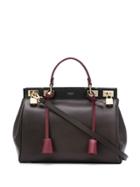 Giambattista Valli Flore Medium Tote Bag - Red