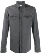 Dondup Slim-fit Denim Shirt - Black