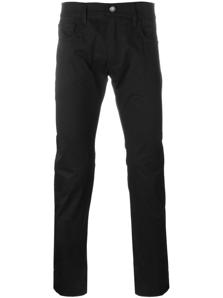 Dolce & Gabbana Slim Fit Jeans, Men's, Size: 56, Black, Cotton/spandex/elastane