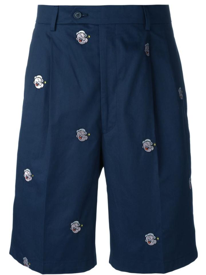 Lc23 'popeye' Shorts, Men's, Size: 44, Blue, Cotton