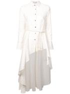 Palmer / Harding Asymmetric Button Shirt - White