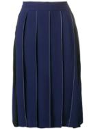 Marni Goma Pleat Skirt - Blue