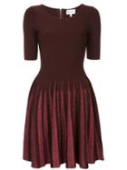Milly Flared Fitted Dress