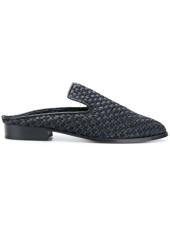Robert Clergerie Alice Mules - Black