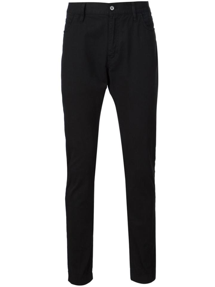Ann Demeulemeester Oversized Rear Pocket Trousers - Black