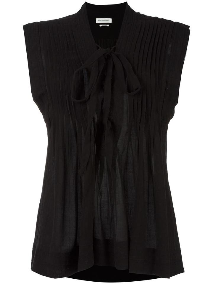 Isabel Marant Étoile 'kenny' Blouse, Women's, Size: 40, Black, Cotton/viscose