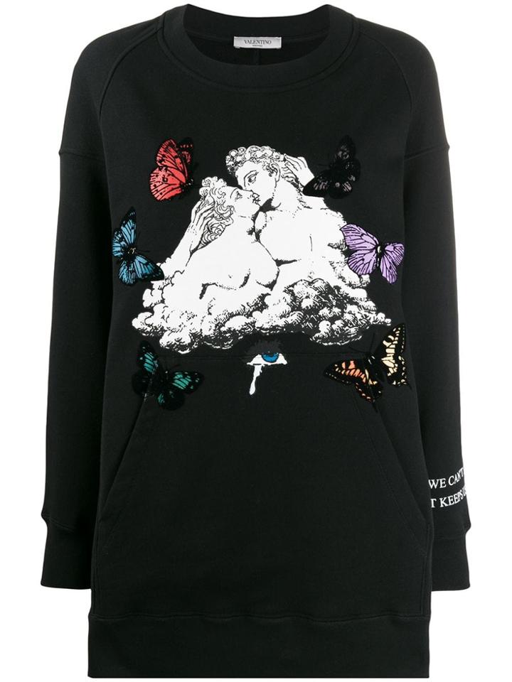 Valentino X Undercover Lovers Sweatshirt - Black