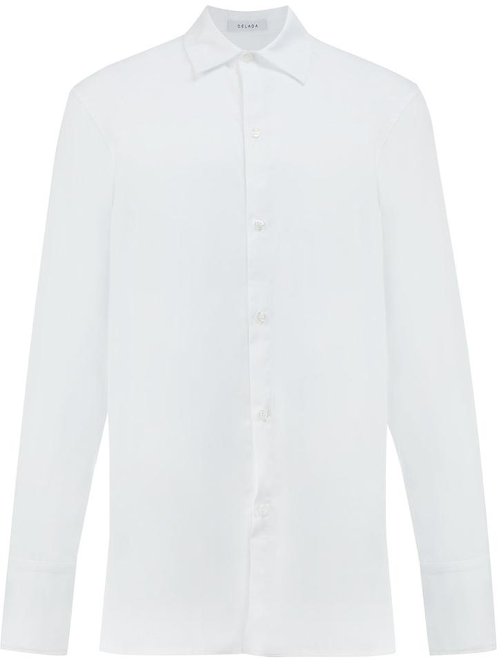 Delada - Layered Strappy Shirt - Men - Cotton - 2, White, Cotton