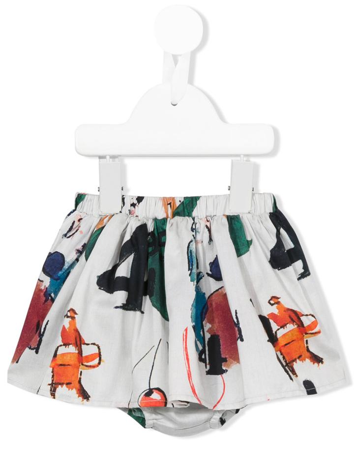 Wolf & Rita - Leonor Culottes - Kids - Cotton - 3-6 Mth, White