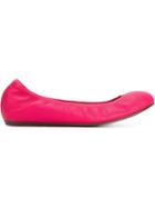 Lanvin Classic Ballerinas, Women's, Size: 38.5, Pink/purple, Leather/rubber