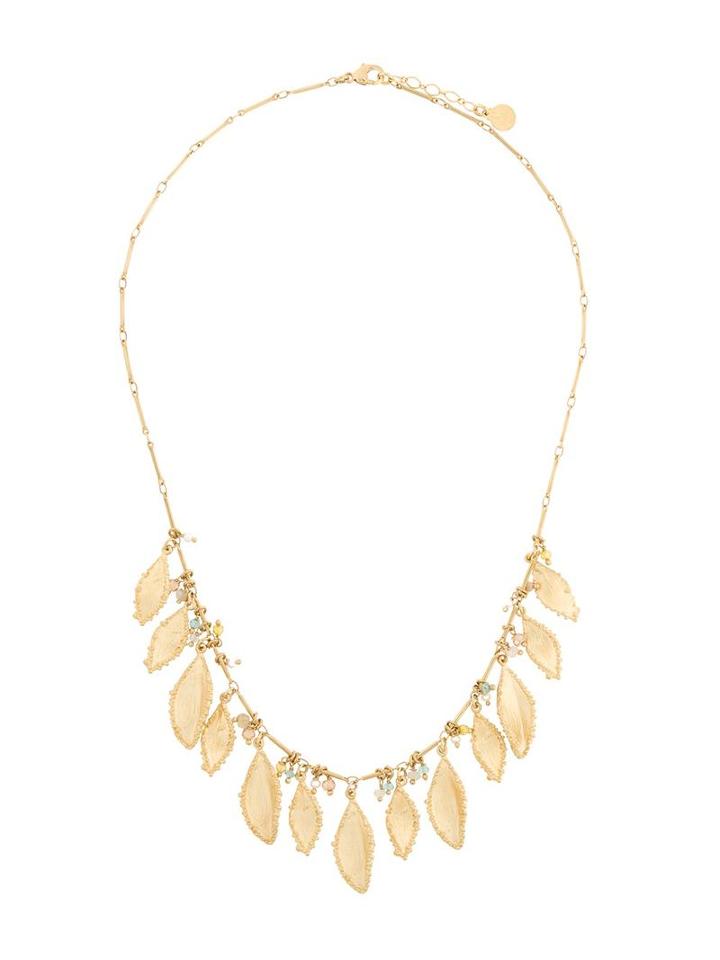 Gas Bijoux Paloma Pampille Necklace, Women's, Metallic