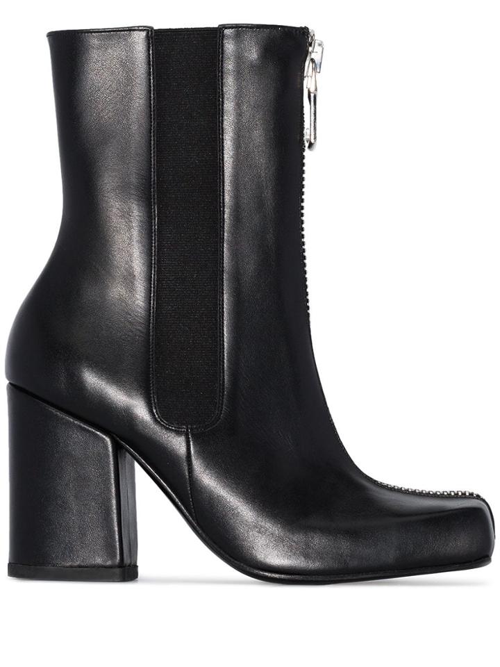 Roker Jacs 90 Zip-up Boots - Black