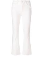 Paige - Bootcut Cropped Jeans - Women - Cotton/spandex/elastane - 28, White, Cotton/spandex/elastane
