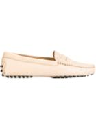 Tod S Gommino Driving Shoes, Women's, Size: 41, Nude/neutrals, Leather/rubber