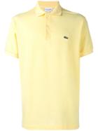 Lacoste Embroidered Logo Polo Shirt - Yellow