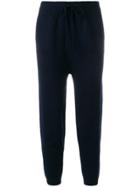 T By Alexander Wang Knitted Track Pants - Blue