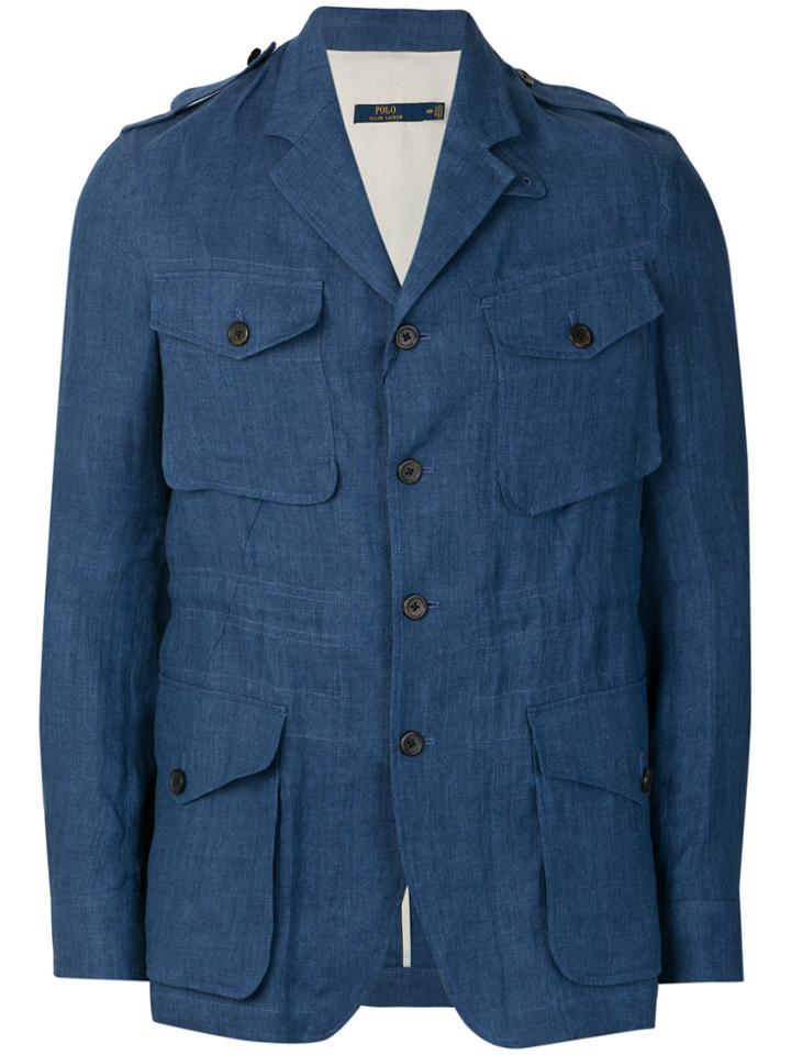 Polo Ralph Lauren Front Pocket Blazer - Blue