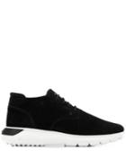 Hogan Smooth Lace-up Sneakers - Black