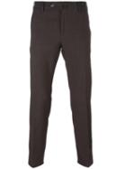 Pt01 Straight Trousers, Men's, Size: 46, Brown, Polyester/spandex/elastane/virgin Wool/cotton