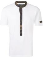 Raf Simons X Fred Perry Short-sleeved Sweatshirt - Blue