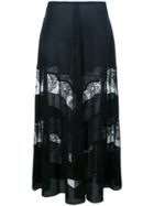 Philosophy Di Lorenzo Serafini Lace Asymmetric Ruffle Skirt - Green