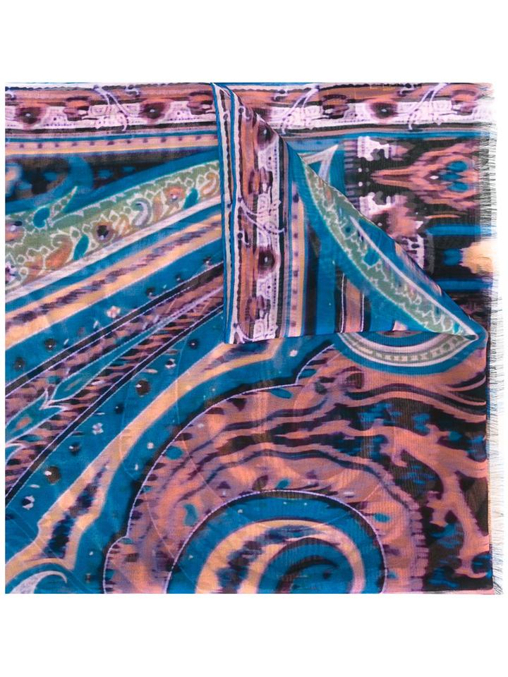 Etro Classic Scarf, Women's, Silk