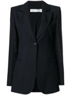 Victoria Beckham Slim Button Blazer - Blue