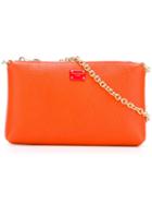 Dolce & Gabbana Mini Shoulder Bag, Women's, Yellow/orange, Leather