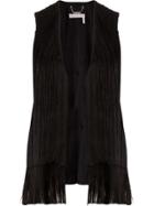 Chloé Tassel Waistcoat - Black