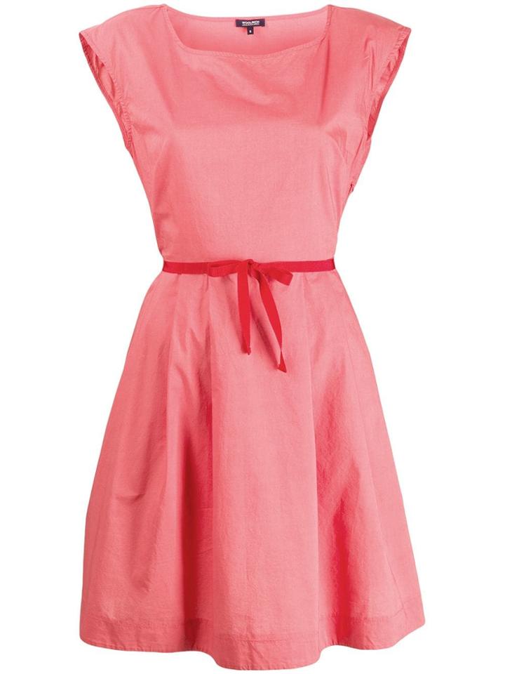Woolrich Bow Embellished Dress - Red