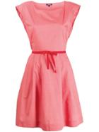 Woolrich Bow Embellished Dress - Red